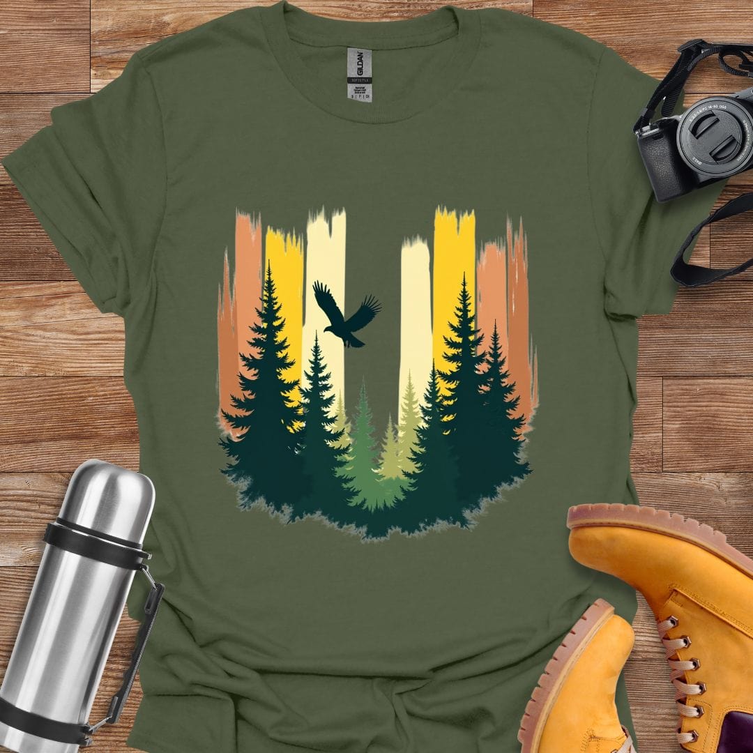 Freekeend T-Shirt Military Green / S Forest Flight T-shirt