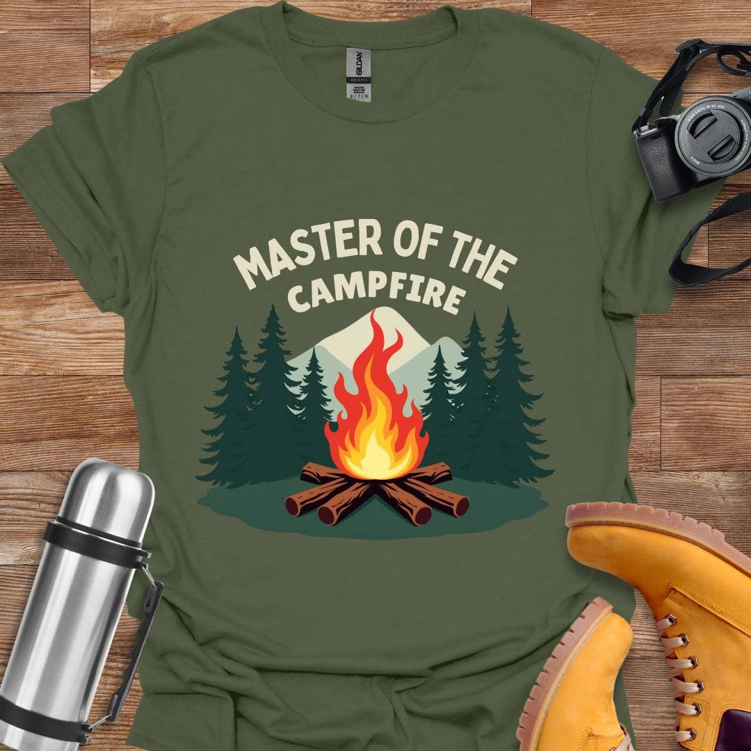 Freekeend T-Shirt Military Green / S Master Of The Campfire T-shirt