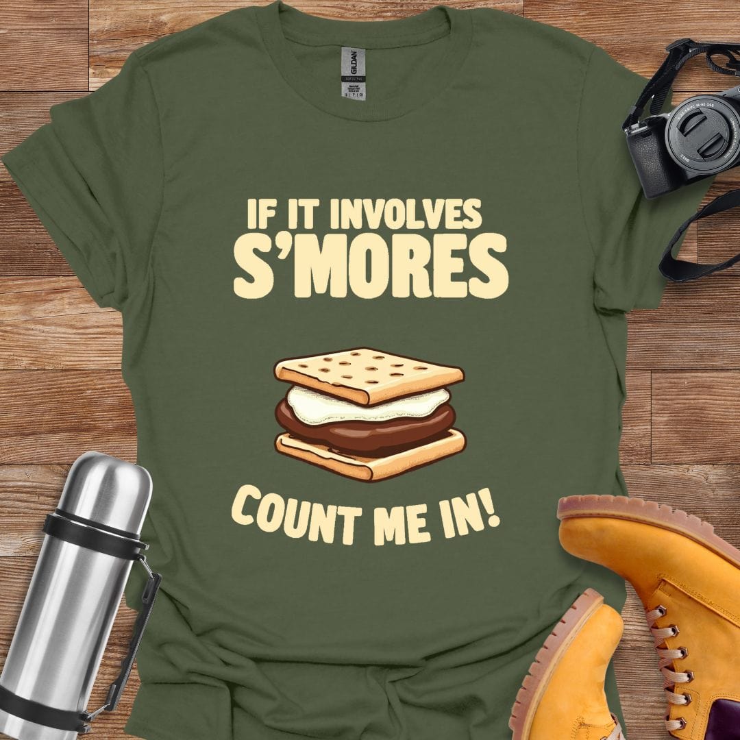 Freekeend T-Shirt Military Green / S S'mores T-shirt