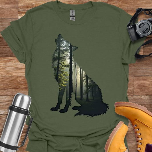 Freekeend T-Shirt Military Green / S Wild Symphony T-shirt