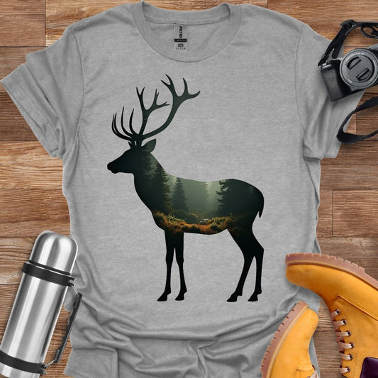 Freekeend T-Shirt Rs Sport Grey / S Deer Nexus T-shirt