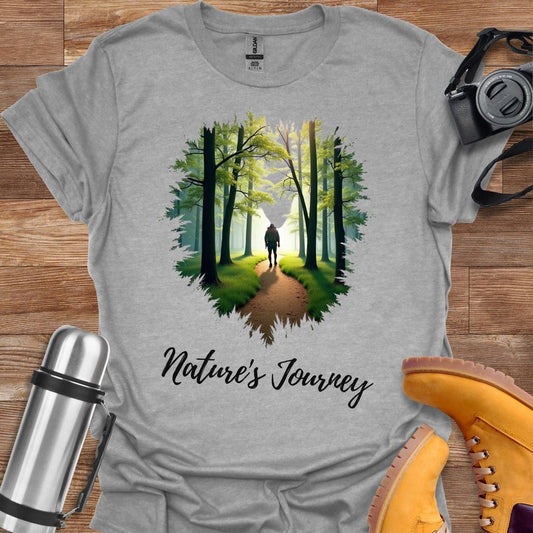 Freekeend T-Shirt Rs Sport Grey / S Nature's Journey T-shirt