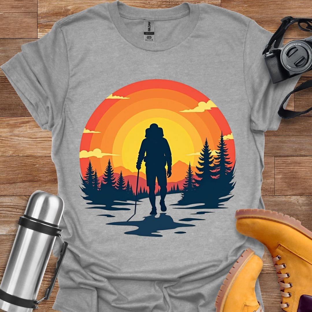 Freekeend T-Shirt Rs Sport Grey / S Sunset Hiker T-shirt