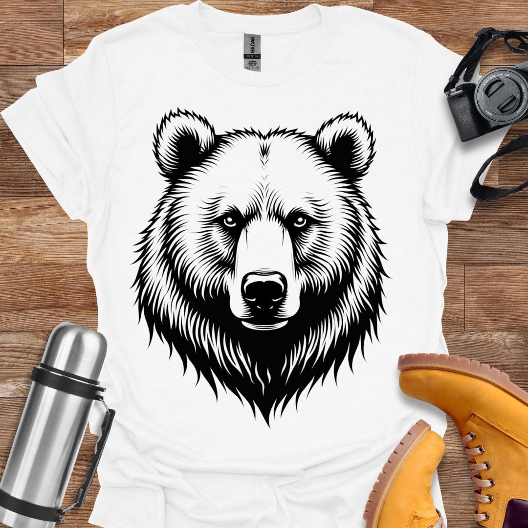 Freekeend T-Shirt White / S Bold Bear T-shirt