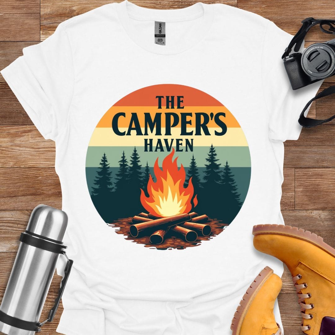 Freekeend T-Shirt White / S Camper's Haven T-shirt