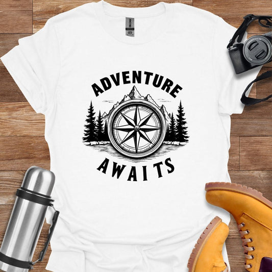 Freekeend T-Shirt White / S Compass Journey T-shirt