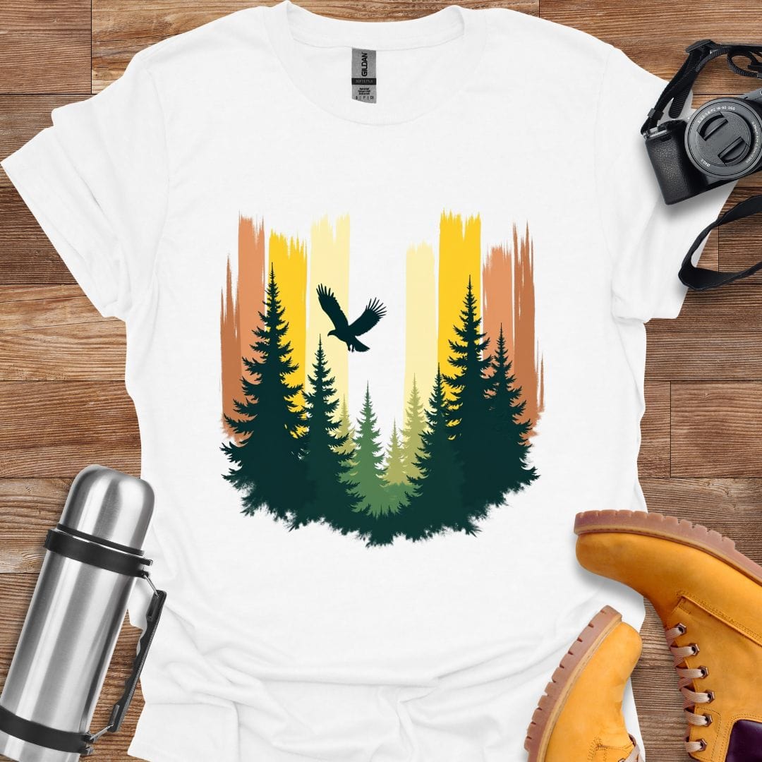 Freekeend T-Shirt White / S Forest Flight T-shirt