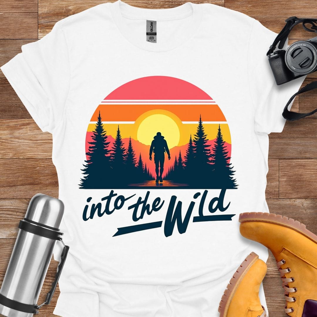 Freekeend T-Shirt White / S Into The Wild T-shirt