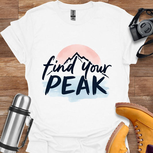 Freekeend T-Shirt White / S Peak Journey T-shirt