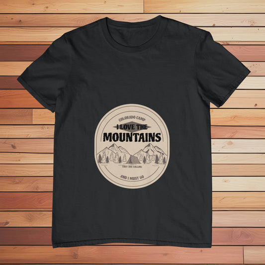 I Love The Mountains | Classic T-shirt