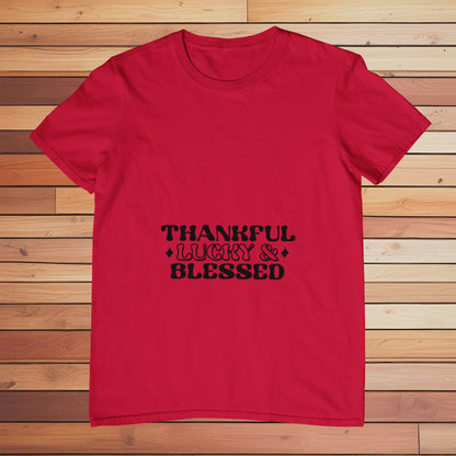 Thankful Lucky & Blessed | Classic T-shirt